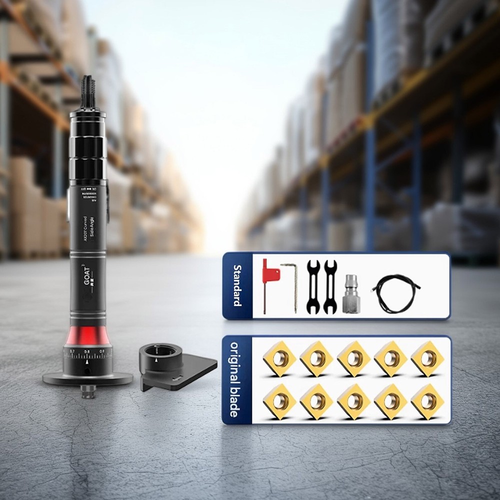 Woodworking Mini Pneumatic Chamfering Machine Metal Deburring Chamfering Tools