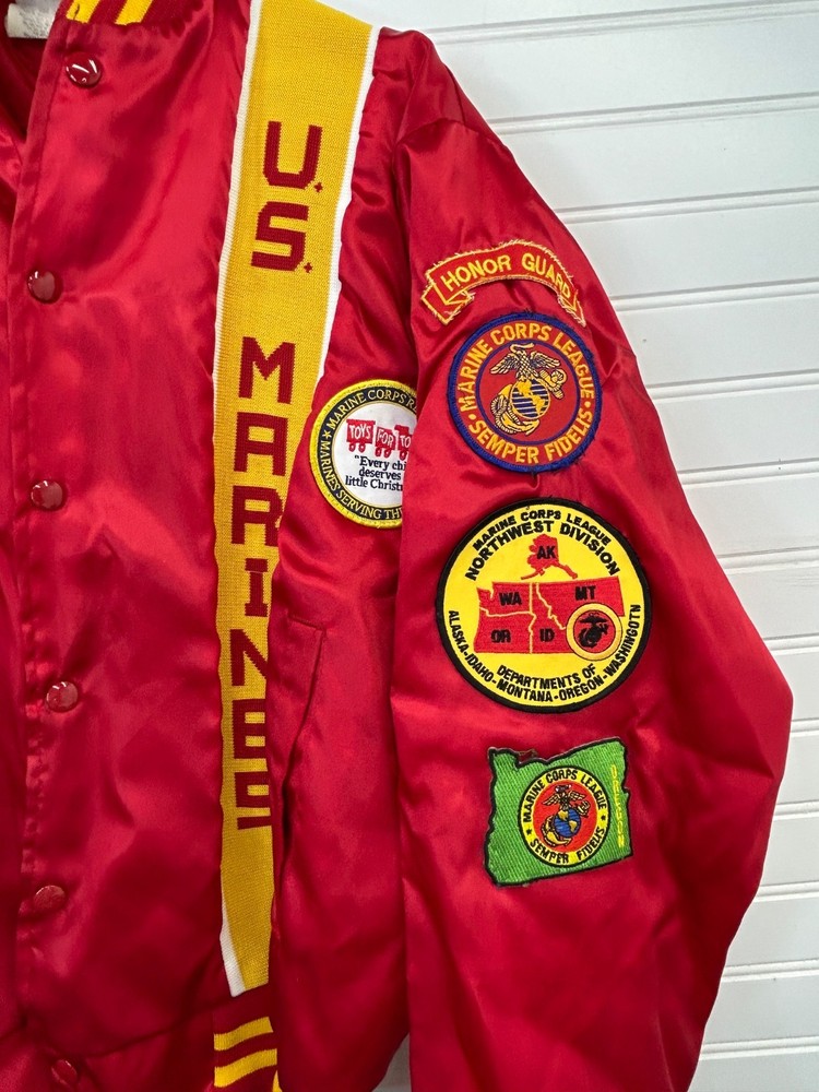 US Marine Corps Veterans Patched Jacket