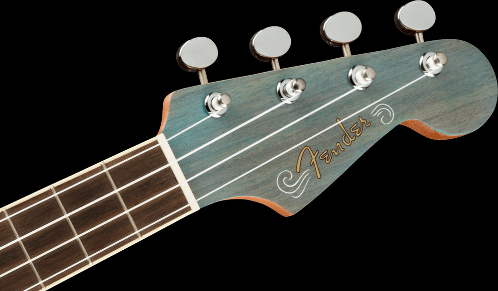 Fender Dhani Harrison Uke W/Bag - Turquoise