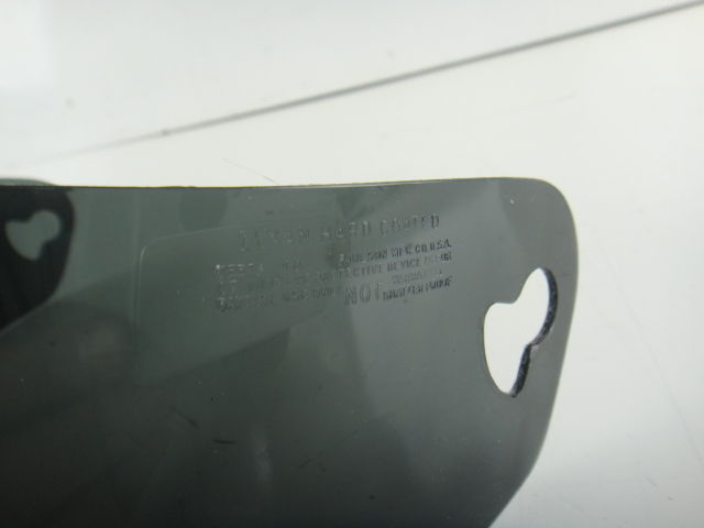 Lexan Helmets Face Shield Visor - Smoke