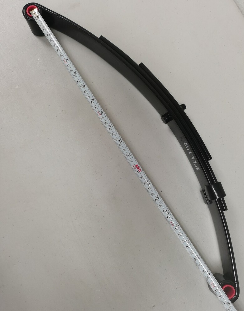 (4)- Boat Trailer 3 Leaf Double Eye Springs (2 PAIR) 20.38" 4*1000lbs Capacity