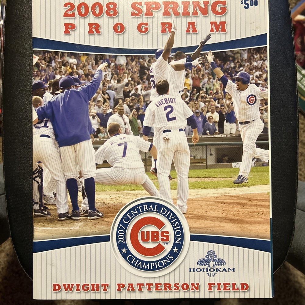 2008 Chicago Cubs Spring Training Program