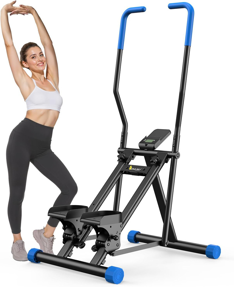 Stair Stepper for Home,Vertical Climber Exercise Machine with Stable Triangular