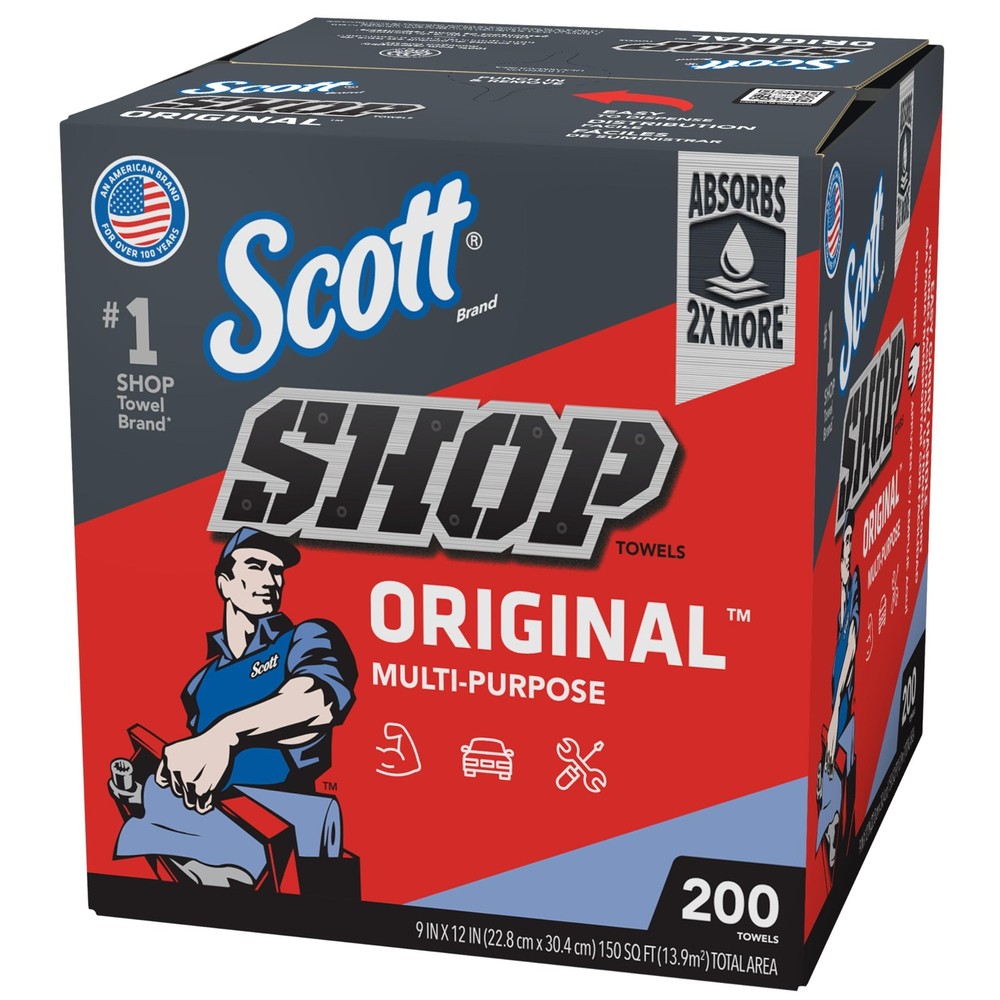 Scott Blue Towels in a - 200 Sheets