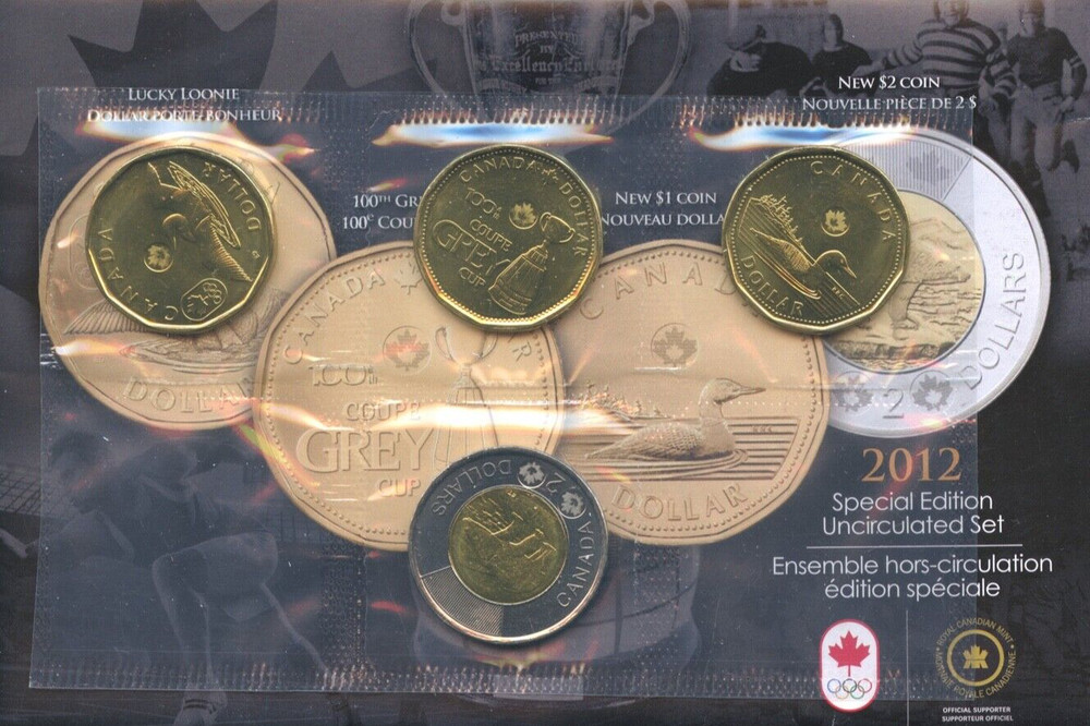 2012 Canada Special Edition Uncirculated Set - Original Envelope and COA