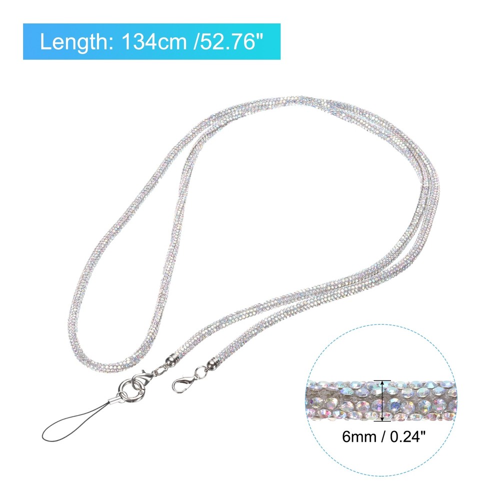 Replacement Purse Straps Crystal Bag Handle Sparkly Replacement Multicolor