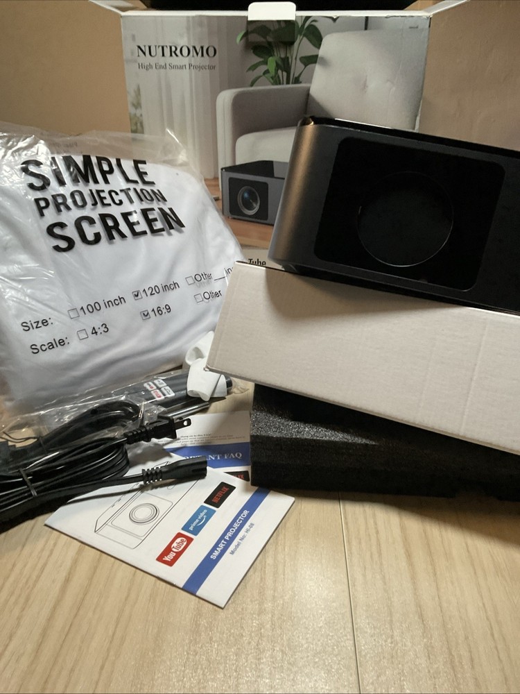 NUTROMO Smart Projector HD Home Theater