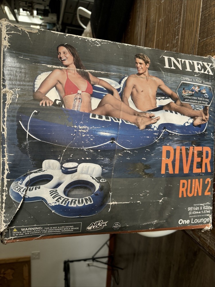 INTEX - River Run 2 w/Cooler - Connect 'n Float System - Model #58837EP