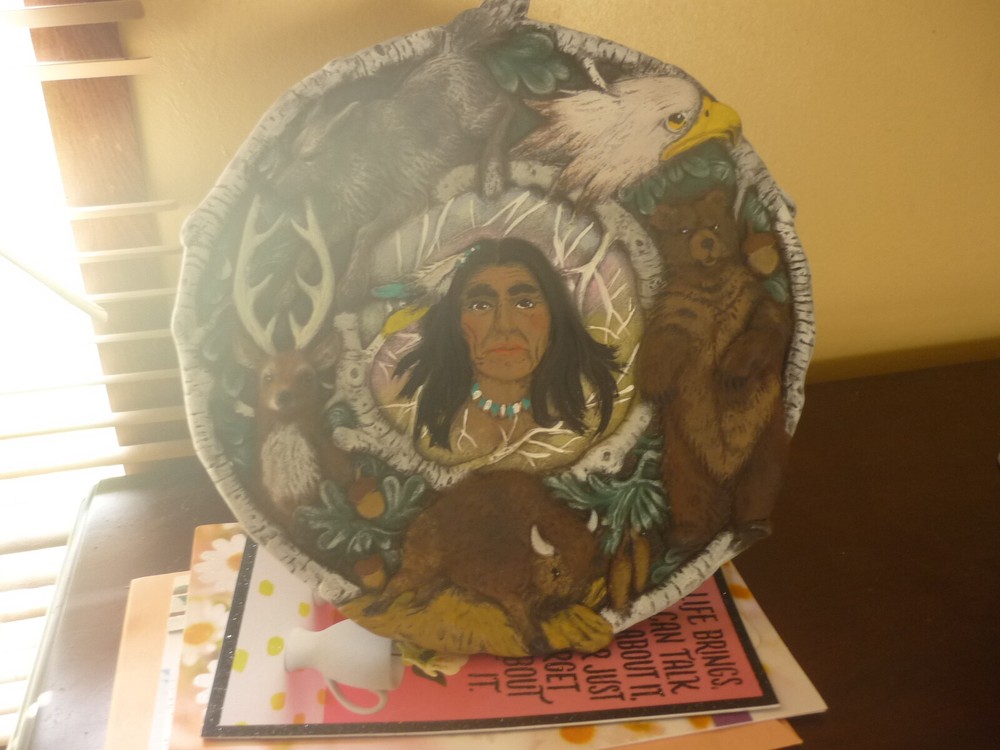 Spirit Circle Hand Painted