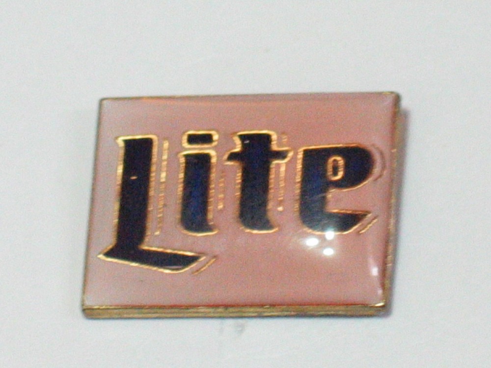 Miller Lite Beer Pink Beer Pin **