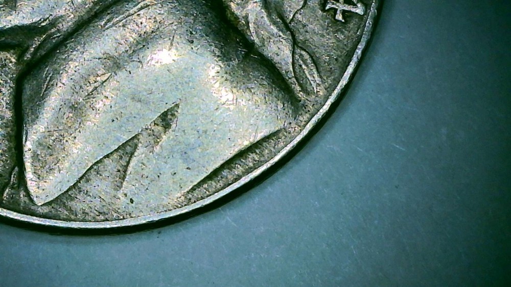 1954 D over S mint  mark Jefferson  Nickel errors