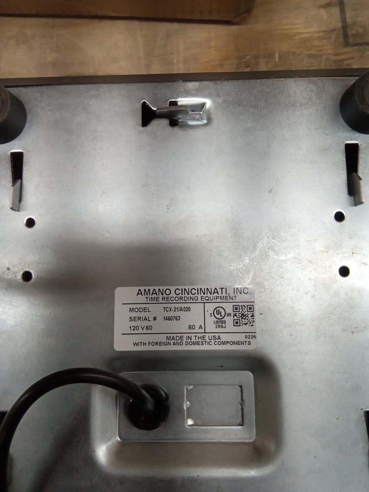 Amano TCX-21/A020
