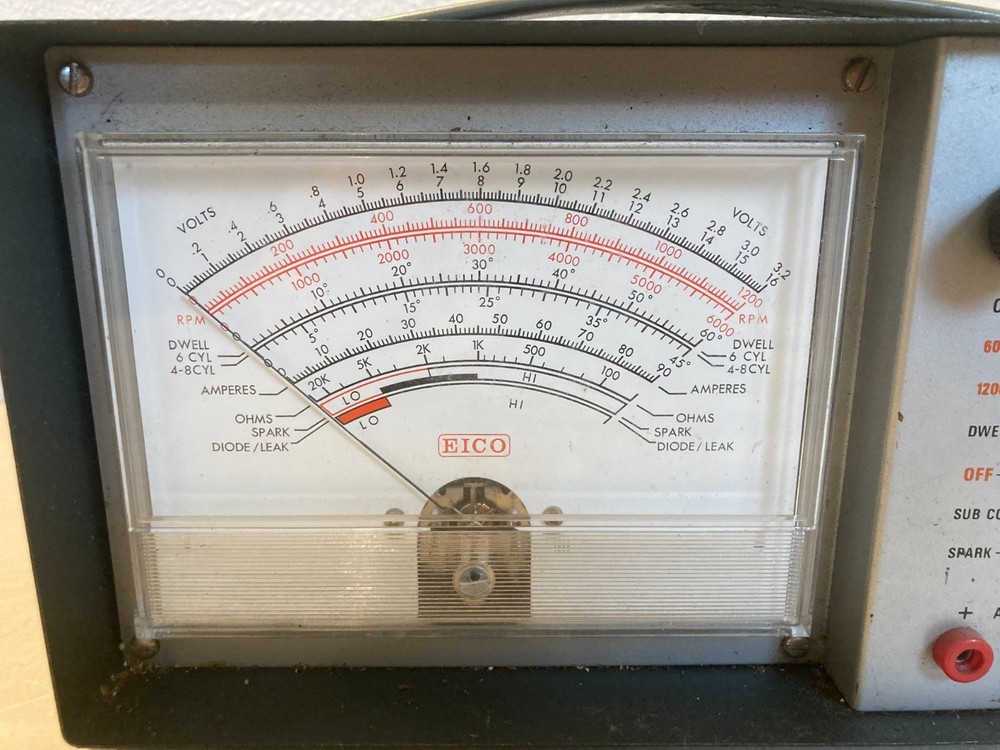 EICO Model 888 Auto Analyzer Universal Engine Analyzer Meter