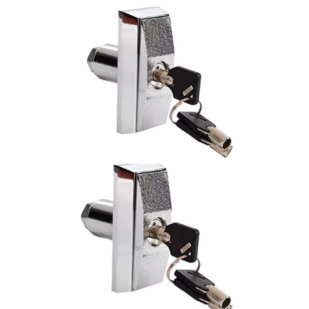 2 Keyed Different Vending Machine T Handle Lock Water Vending Snack Machine