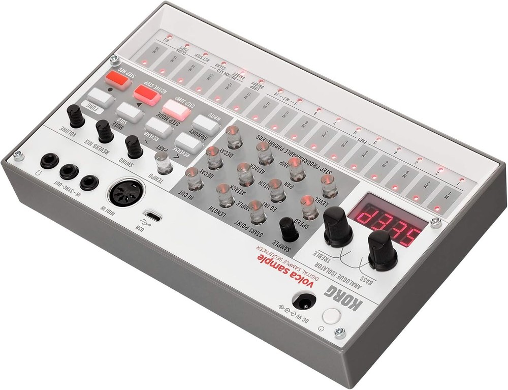 Korg Volca Sample Digital Sample Sequencer White New