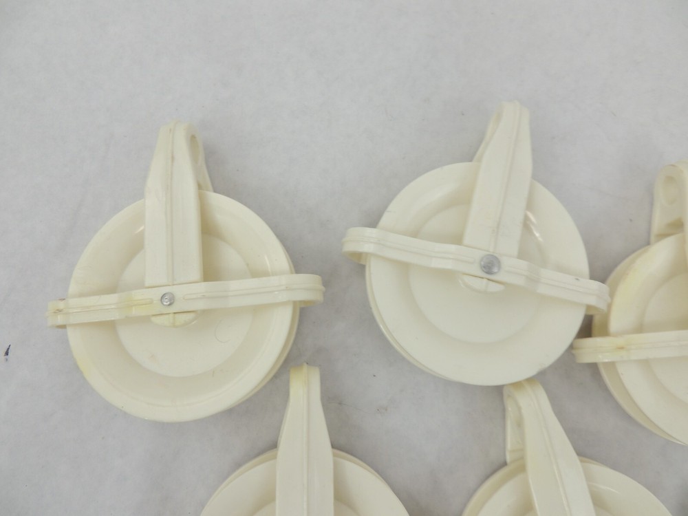 PULLIES, 4", LOT OF 7