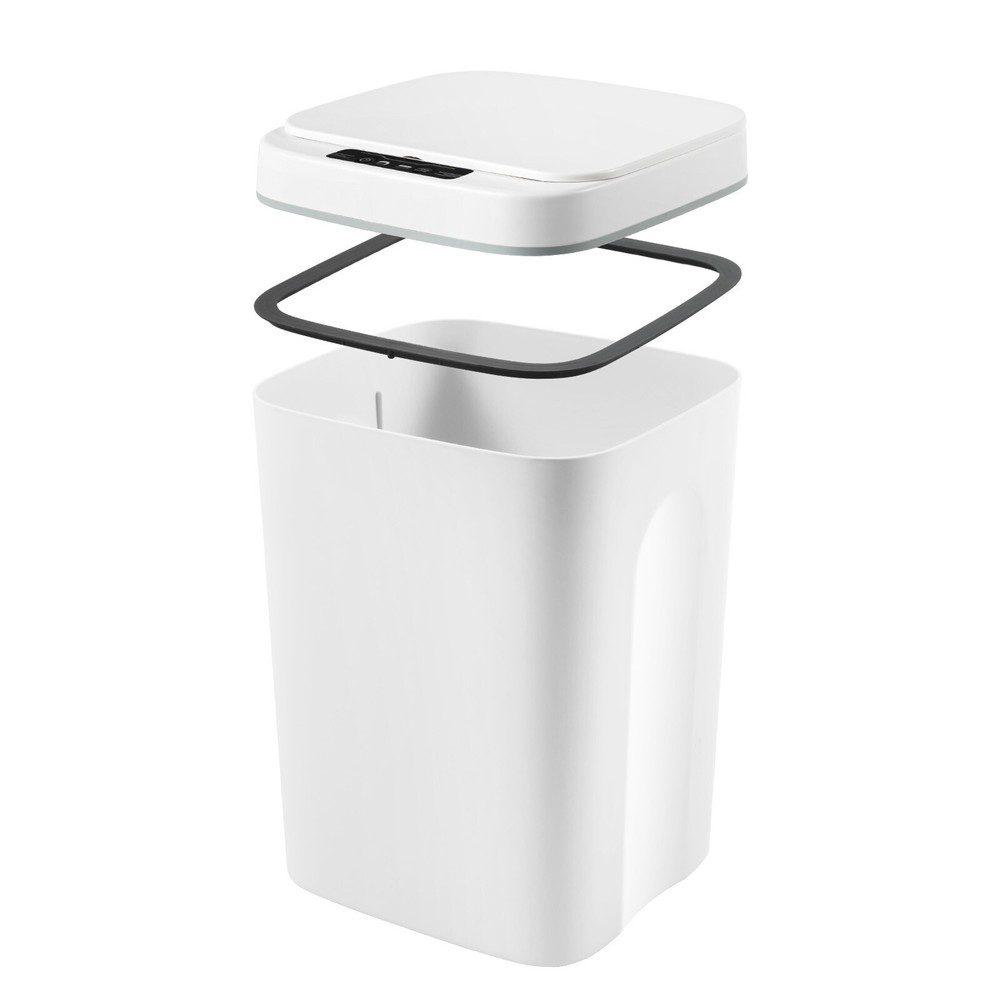 Touchless 4.22 Gallon Automatic Motion Sensor Smart Trash Can Bathroom Trash Can