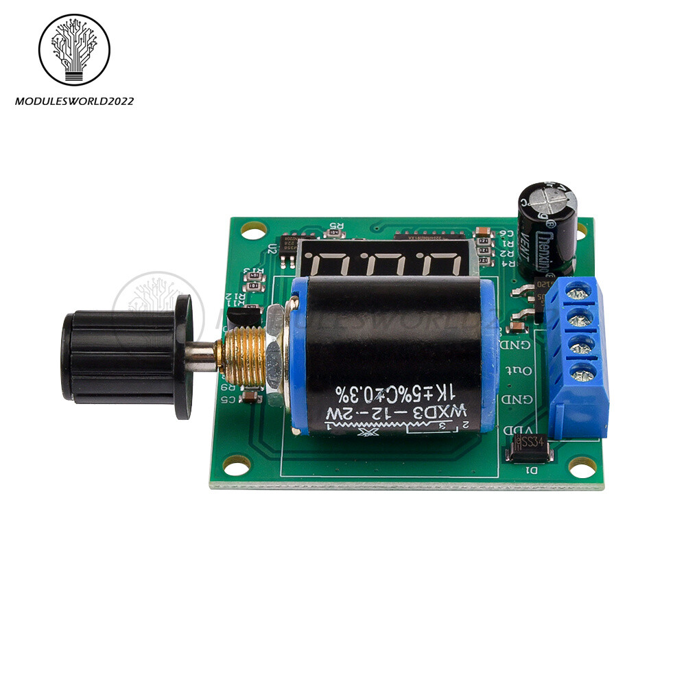 Adjustable Digital Current Signal Generator Module Board DC 0.1mA/4-20mA