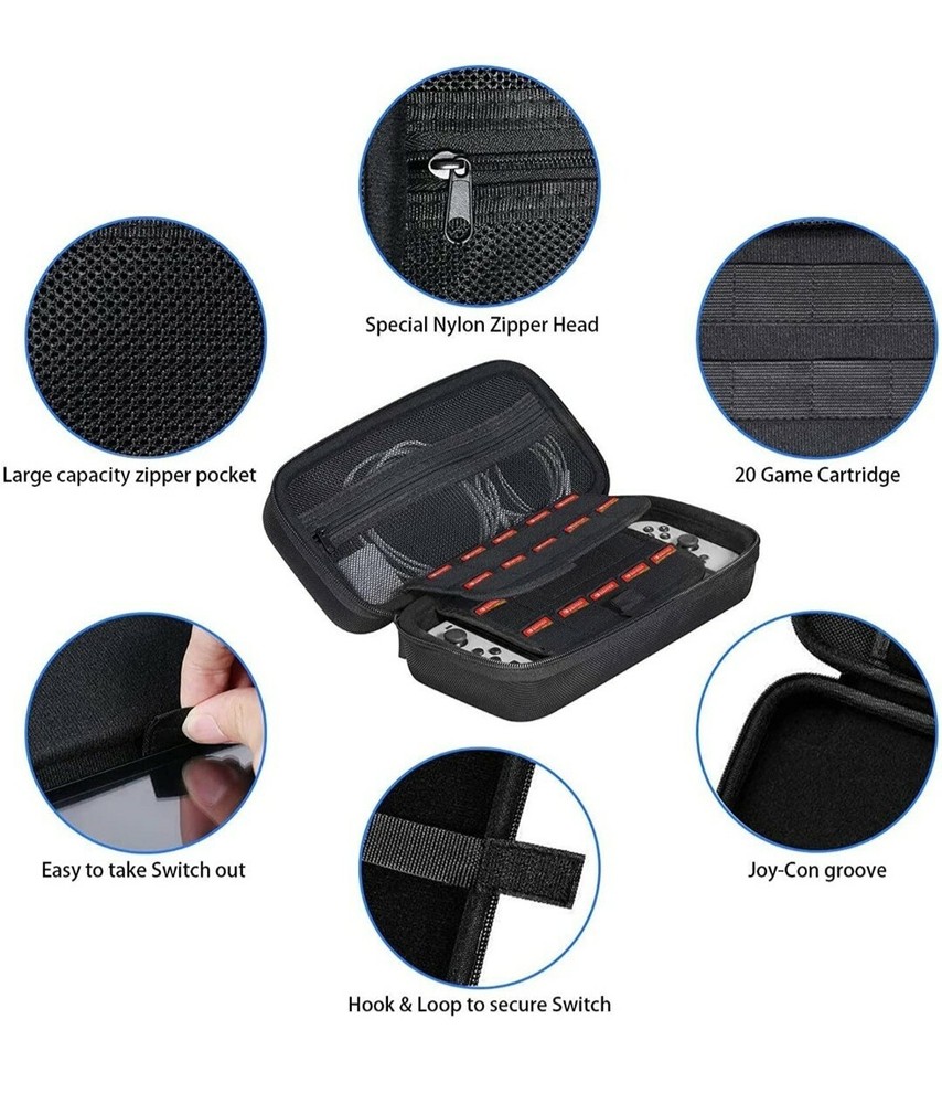 Nintendo Switch Accessory Deluxe Bundle HeysTop