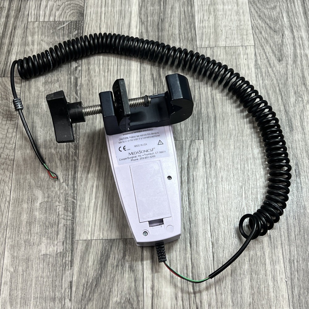 MedaSonics TRIA II Handheld Non-Display Unit Only - MISSING PROBE - PARTS ONLY