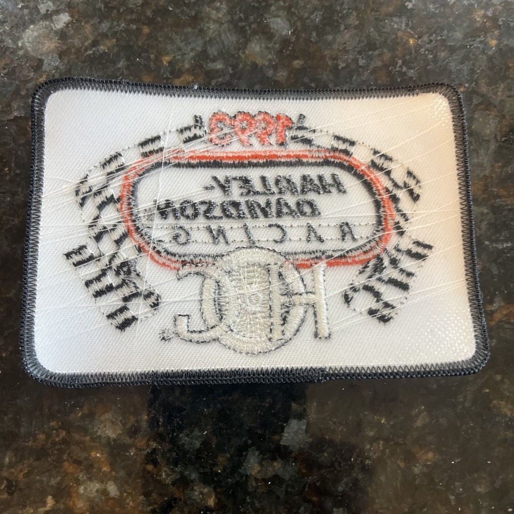 Harley Davidson HOG 1993 Racing Patch 4.5" x 3" Patch
