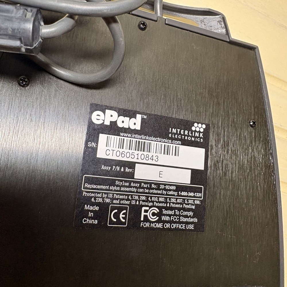 ePadLink ePad-ink Electronic Signature Capture Pad with USB LCD Stylus
