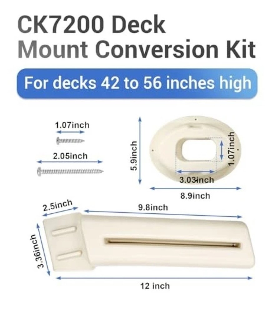 Replacement for confer 7200 Conversion Kit Fit for confer Plastics 7200 Roll