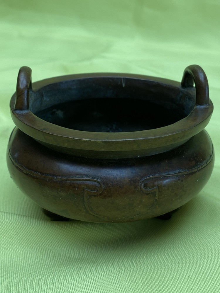 Copper incense burner