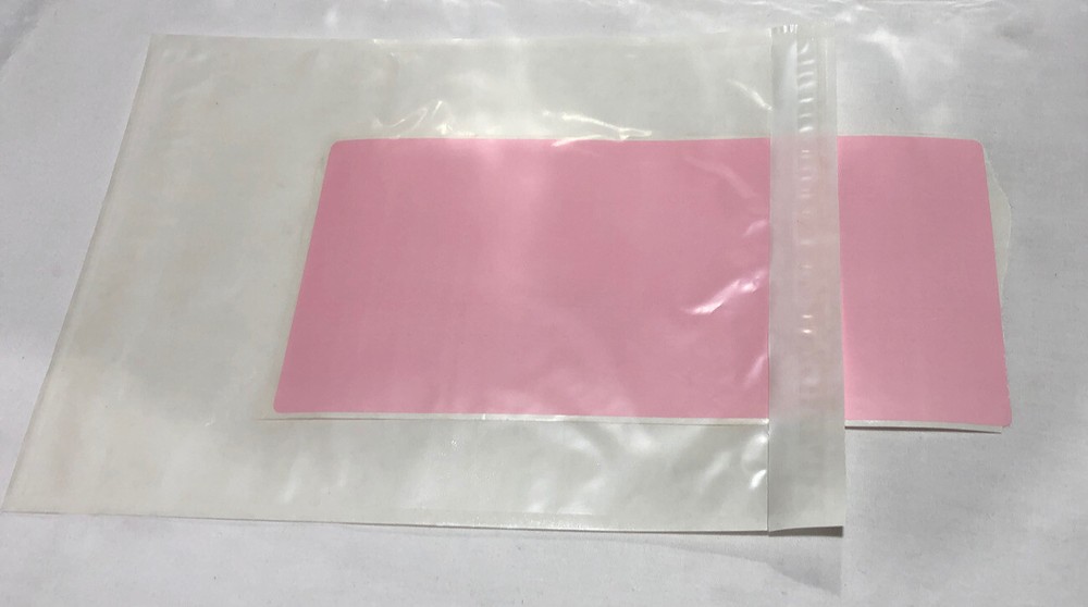 Qty 100 Clear Packing List Enclosed Envelopes Plain Faced Side Load 7” x 10”