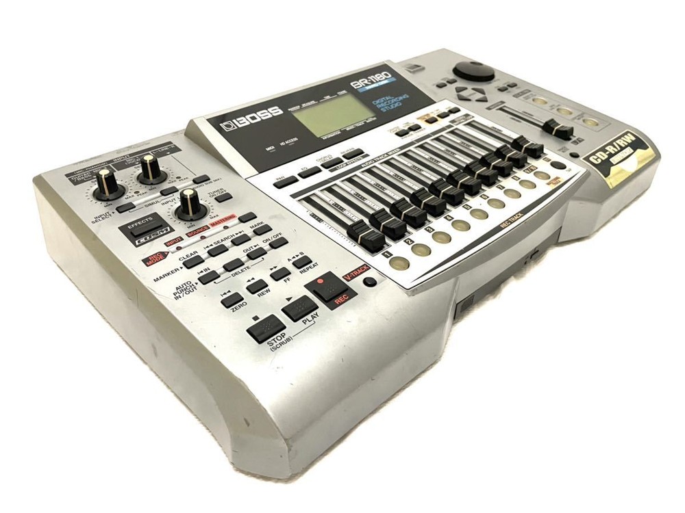 BOSS BR-1180 CD Digital Recording Studio Multi Track Recorder Tested