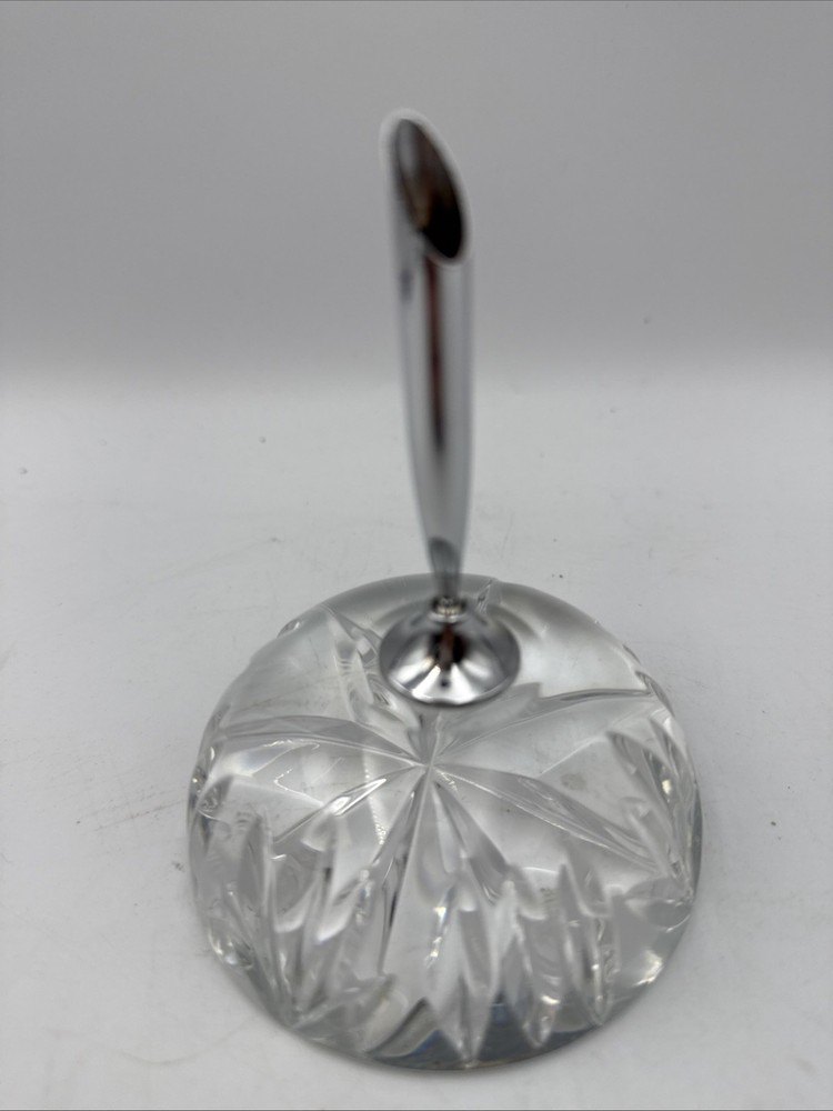 Mikasa Crystal Pen Holder