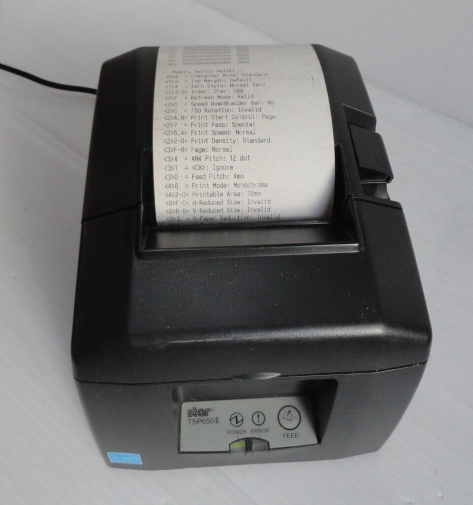Star Micronics TSP650II POS Thermal Receipt Printer