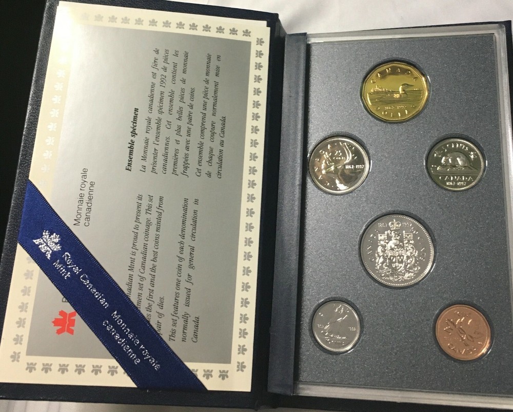 1867-1992 CANADIAN MINT SPECIMEN SET