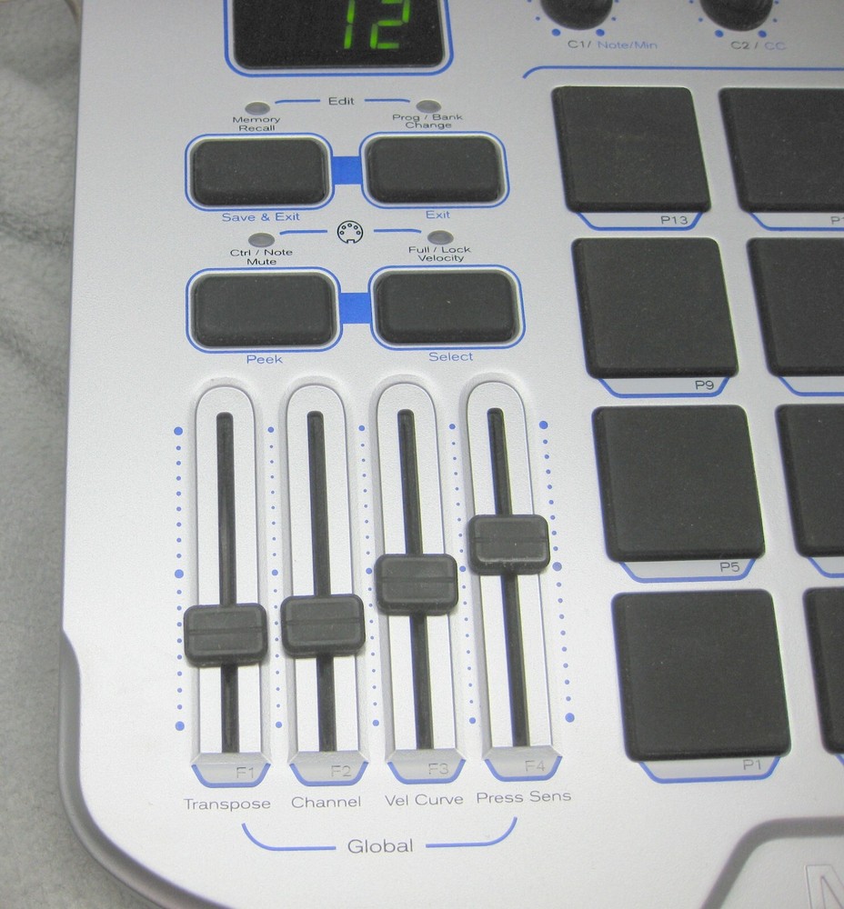 M-Audio Trigger Finger MIDI Controller with Pads