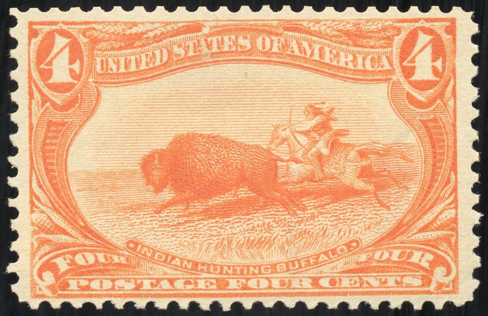 US Stamps # 287 MLH Superb Fresh