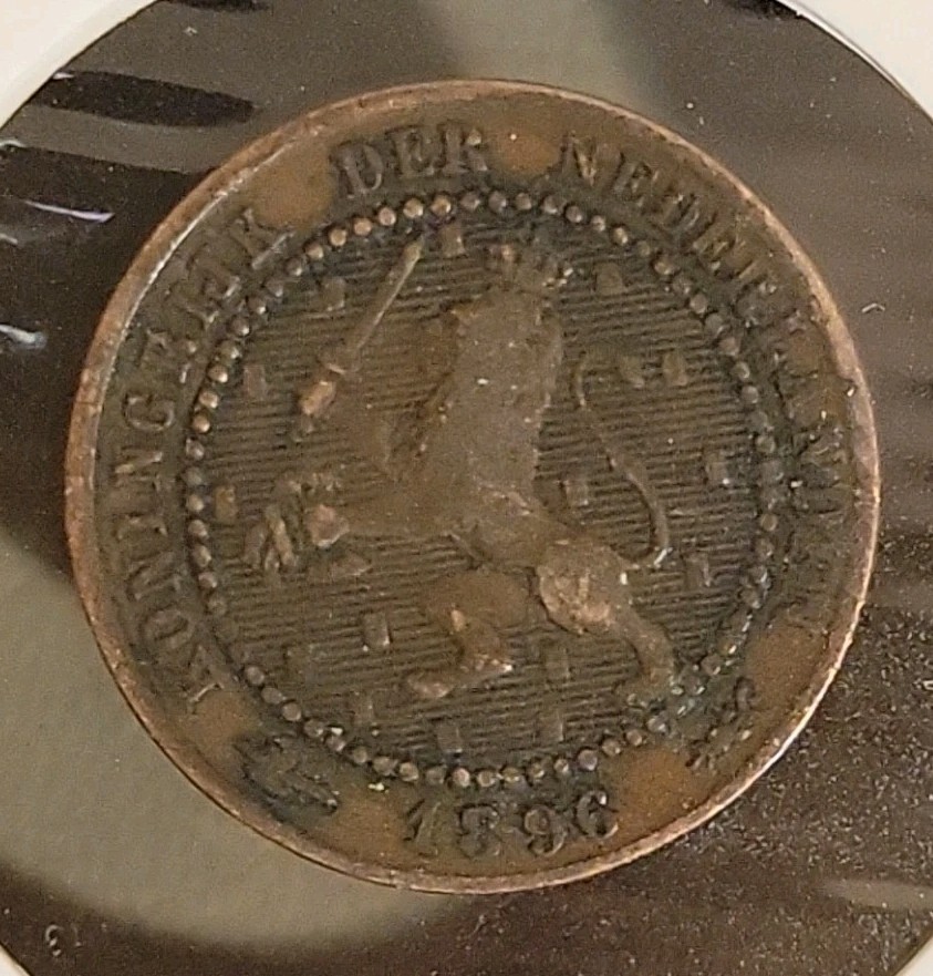1896 Netherlands 1 Cent