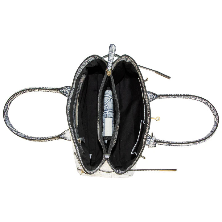 S & W Croco Leather CCW Handbag