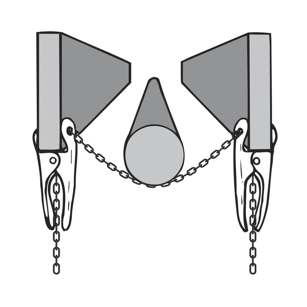 Malco 2DH Pipe and Duct Holders