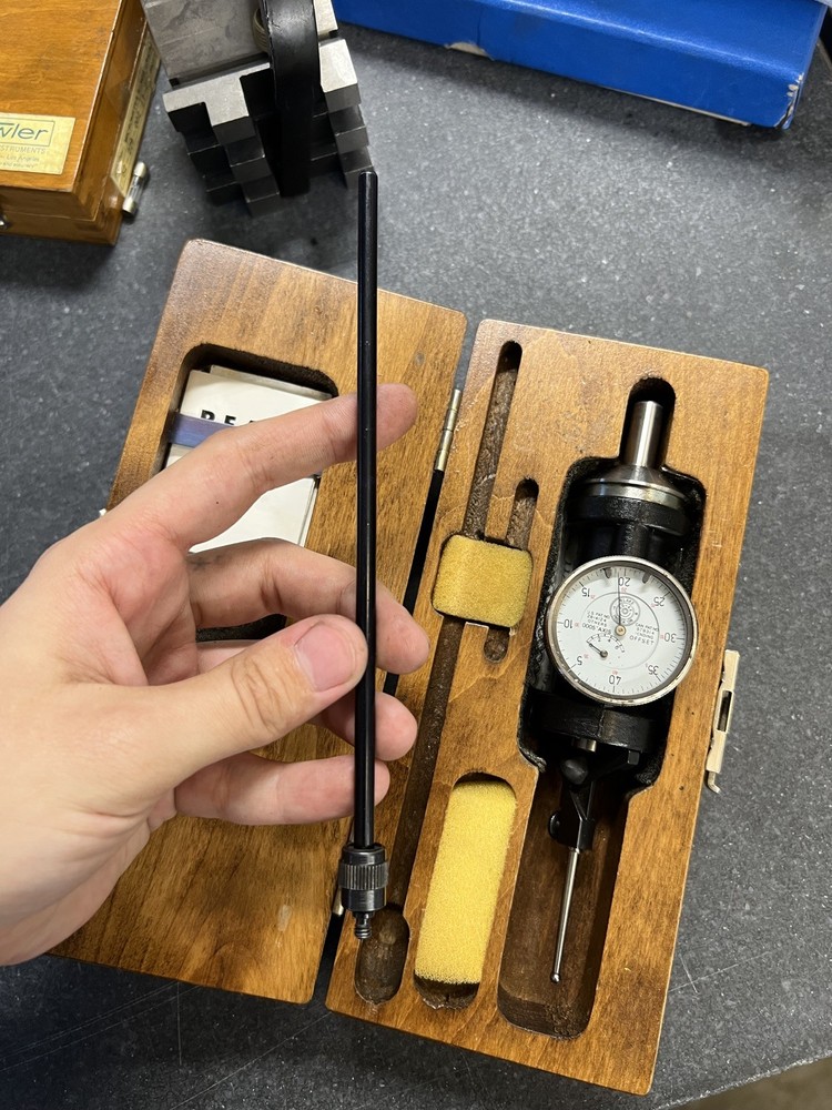 Blake MFG CO. Co-ax Dial Indicator 0005" Axis