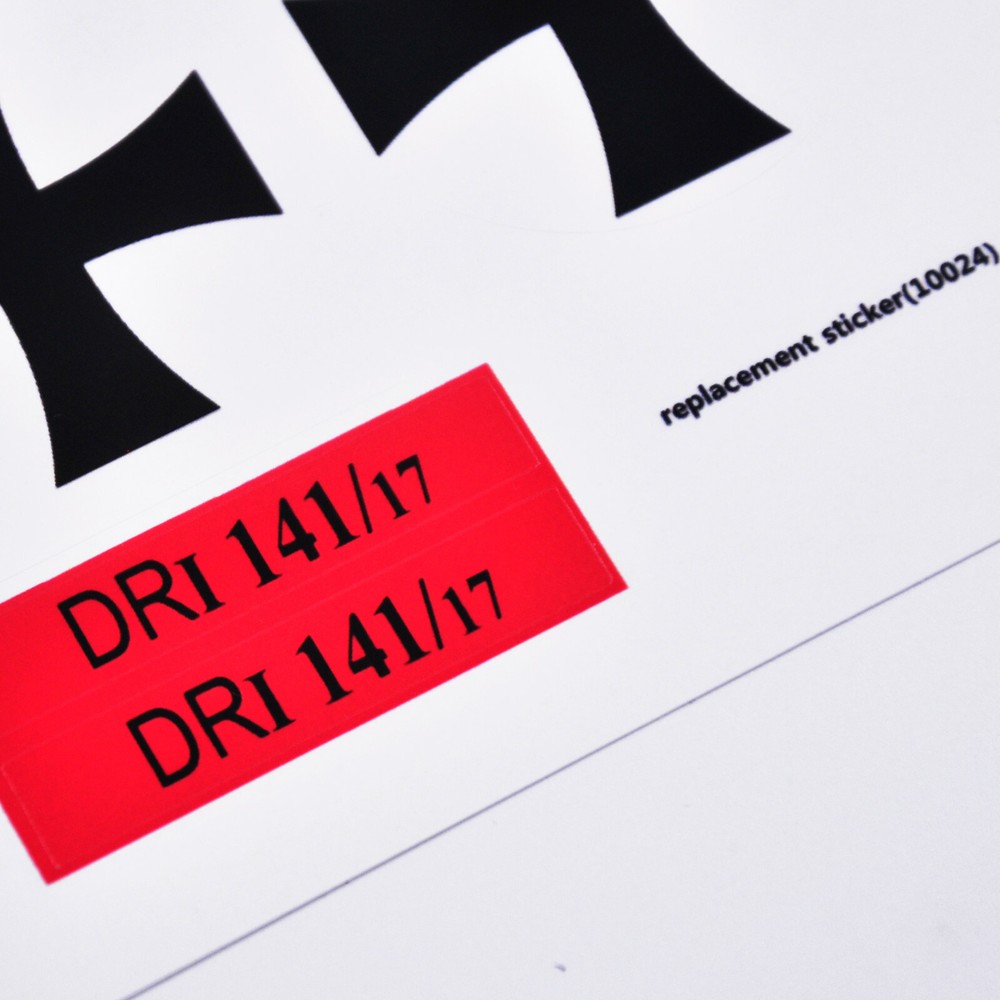 Replacement sticker for set 10024 Precut sticker
