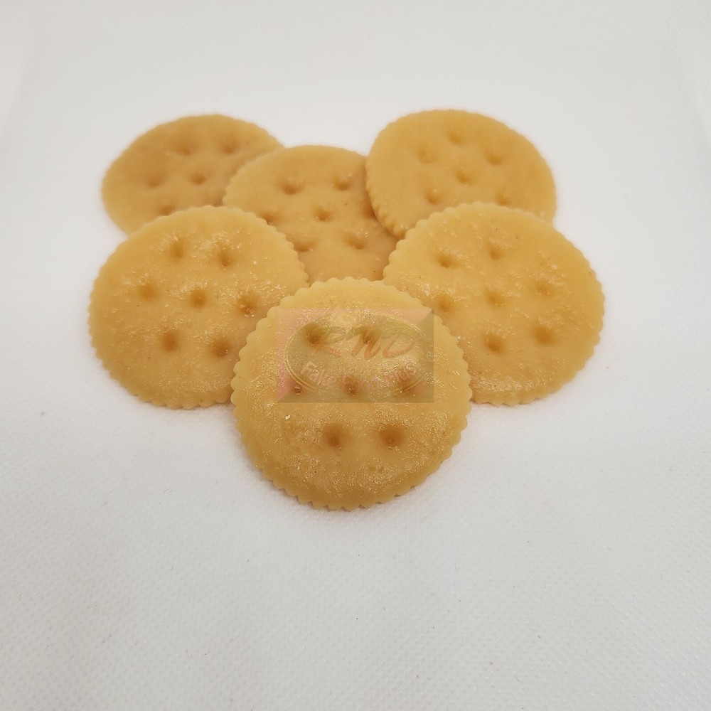 Ritz Crackers, Wax, Food Prop, Display, 30 Each Crackers