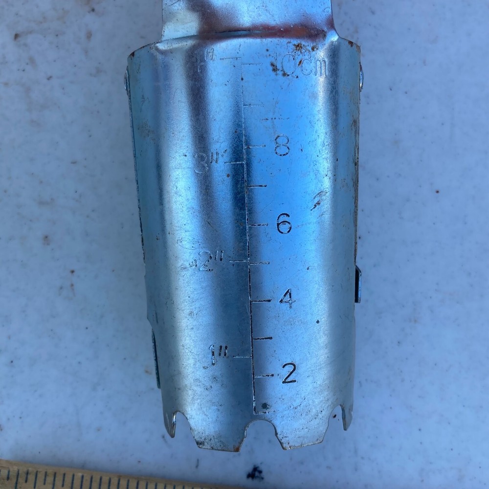 BLUE HAWK STEEL BULB PLANTER 4" 10cm