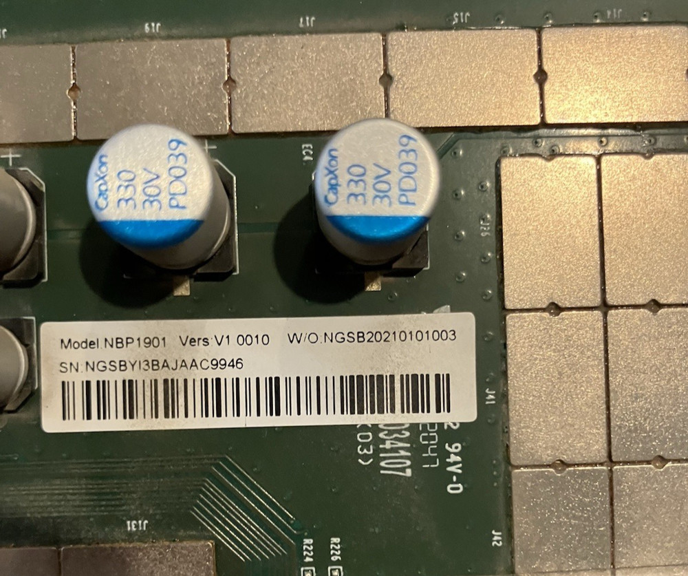 Bitmain S19 Pro 110th Hashboard for parts only