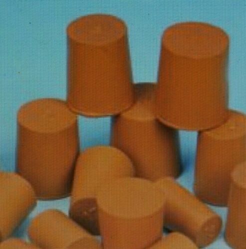 Red Rubber Stoppers Size 33 Pack of 4 Corks