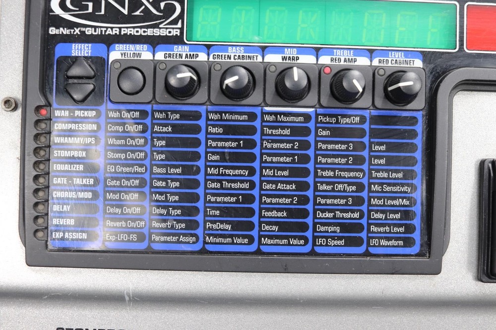 DigiTech GNX2 Multi-Effect Guitar Processor w Power Supply
