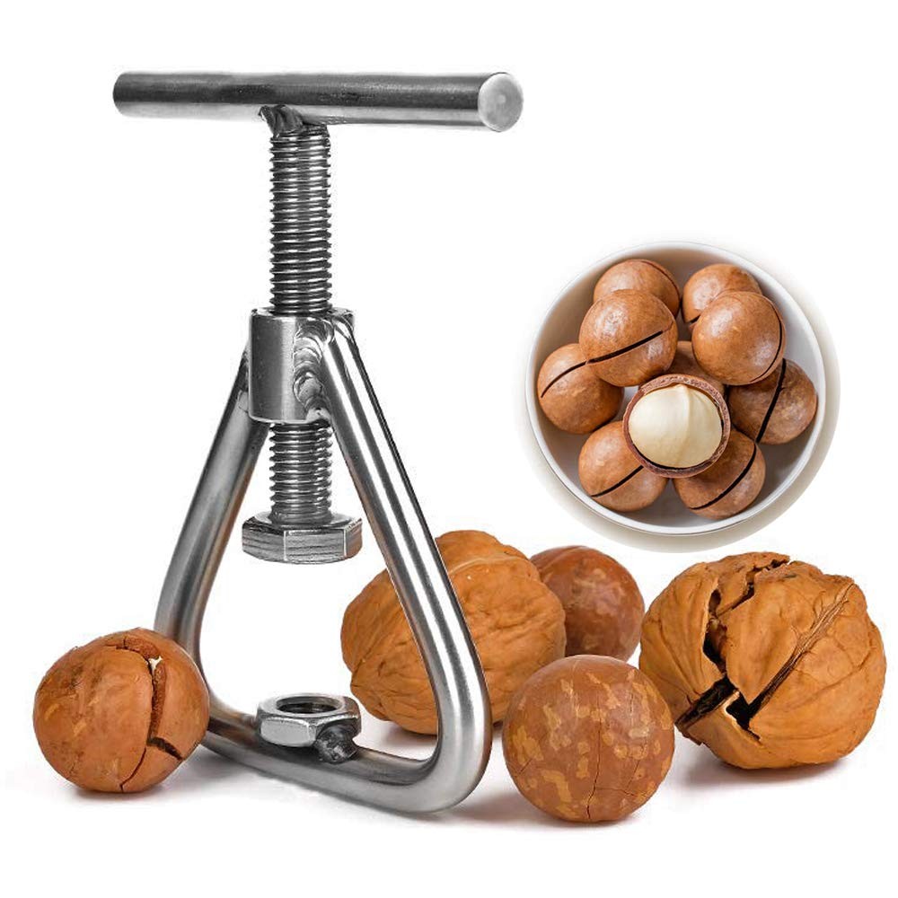 Heavy Duty Nutcracker Stainless Steel Walnut Pecan Tool