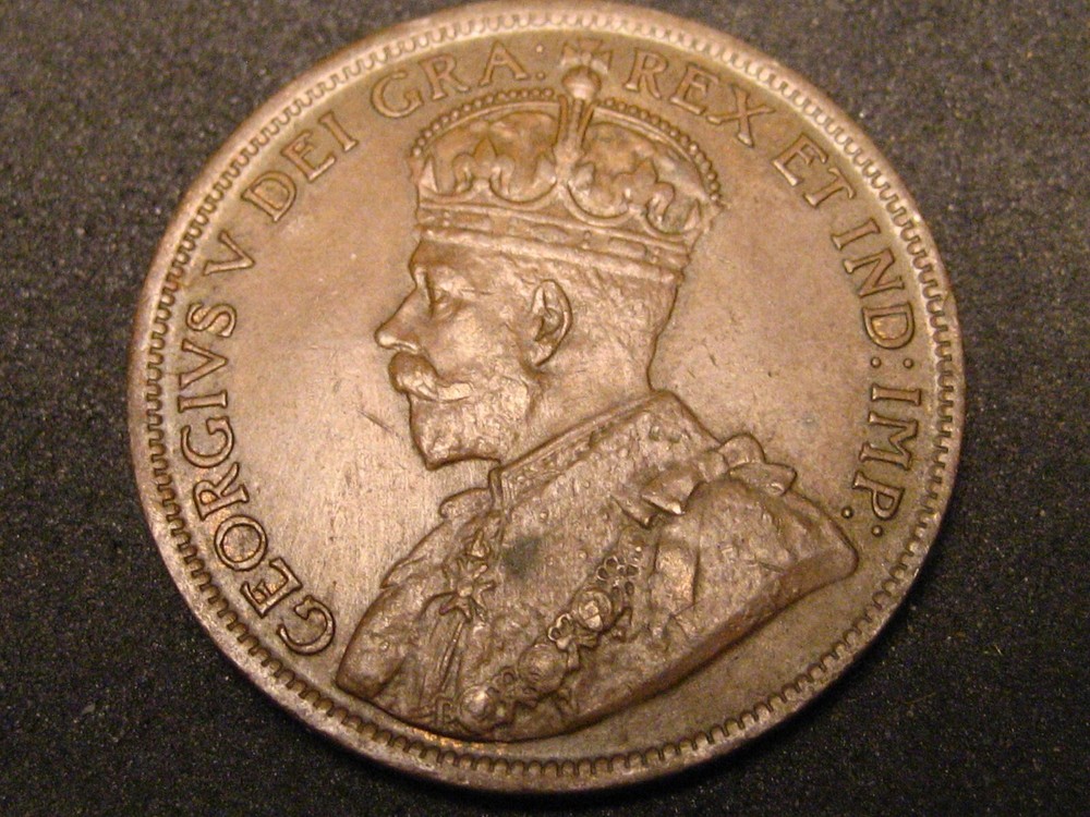 1917 Canadian Large Cent