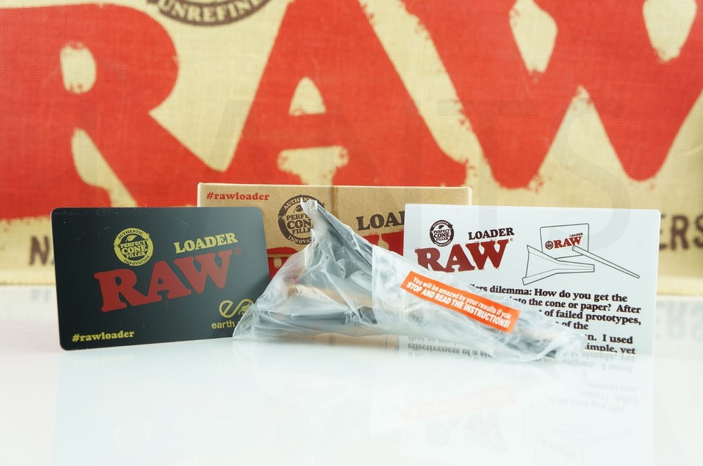 AUTHENTIC RAW ROLLING PAPER CONE LOADER WORK WITH KING SIZE / 98 SPECIAL