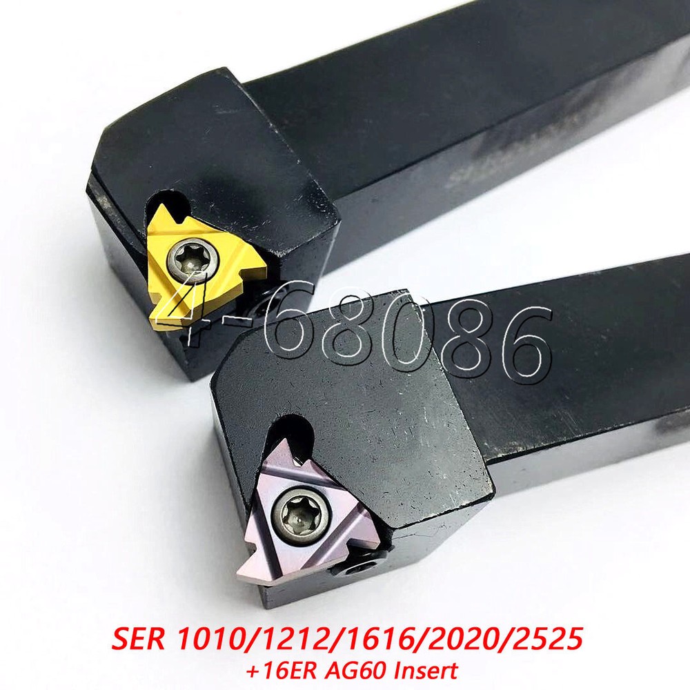 SER1212H16 thread holder external tool+16ER AG60 threading insert carbide insert