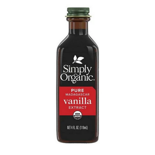 Organic Pure Madagascar Vanilla Extract 4 Oz